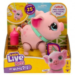 LITTLE LIVE PETS Прасенце Пигли My Walking Pig